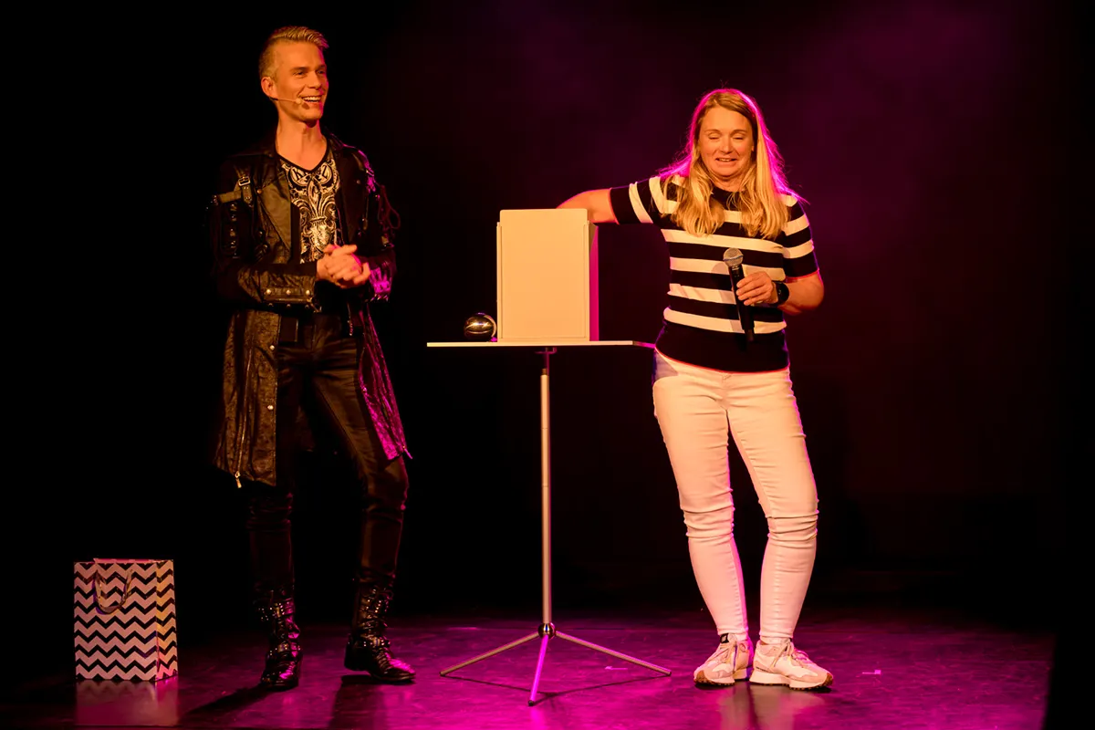 live-waldkirch - theater am Kastelberg - mangie 2026- MagicMan Foto Gregor Marstaller