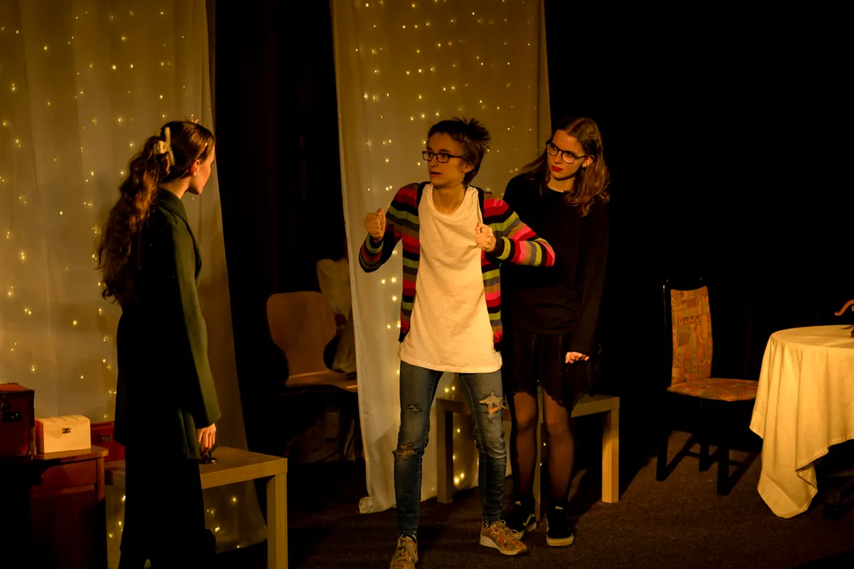 gklickt - livefotografie - Theater - spielverderber - michel ende- theater fluegelschuh Foto Gregor Marstaller